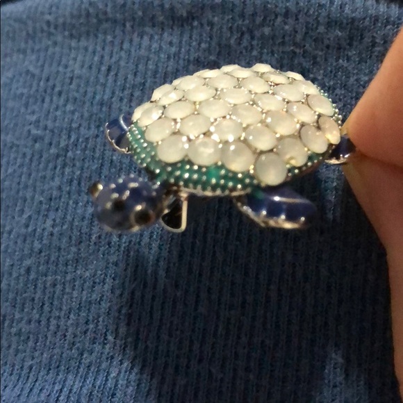 Betsey Johnson 🐢Turtle Pin🤑 - Picture 4 of 4